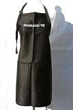 Black Embroidered Apron Sensuous Up