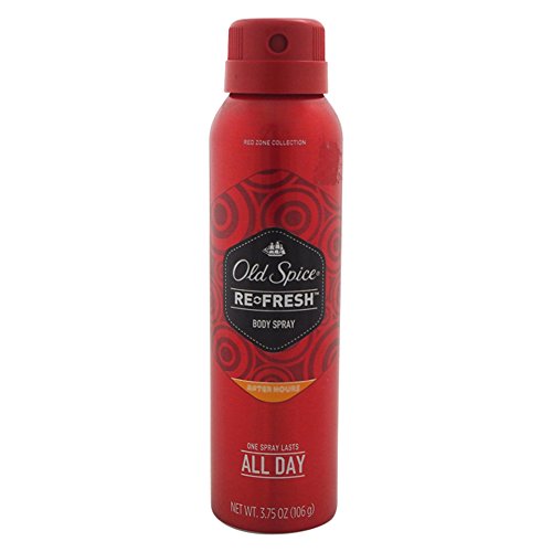 Old Spice Red Zone After Hours Men's Body Spray 3.75 Ounce