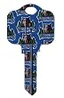 Minnesota Timberwolves Kwikset KW1 House Key