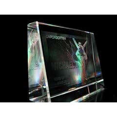 Michael Jackson Glas Gedenk Bild einmalig lt.ed.