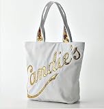 Candies Sequin Star Canvas Tote White