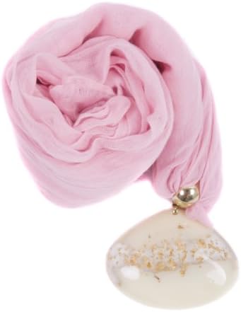 4 Season Viscose Long Scarf Fashion Jewelry Pendant Charm Necklace