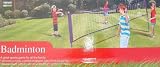 New 4 Player Badminton Racquets & Net Set/Kit