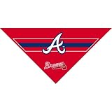 Atlanta Braves Pet Dog Baseball Jersey Bandana M/L