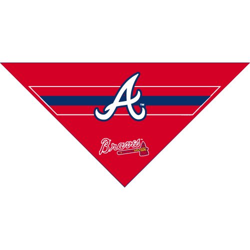 Atlanta Braves Pet Dog Baseball Jersey Bandana S/M
