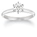 Jewelry : 14k Choice of White or Yellow Gold Round Diamond Solitaire Engagement Ring (3/4 ct, H-I Color, SI2-I1 Clarity)