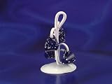 Dollhouse Miniature Coffee Tree with Blue Cups