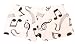  : Music Notes Band Black White Flannel Cotton Girl Boxers Mini Itty Bitty Shorts 1" Inseam, Covered elastic waist, 100% cotton, available in 5 adult sizes