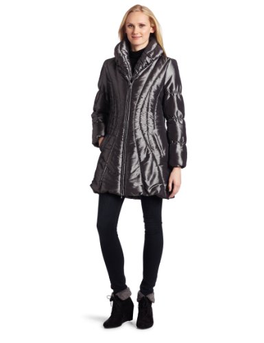 AK Anne Klein Womens Puffer Coat
