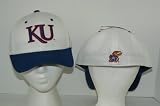 NCAA University of Kansas Jayhawks Fitted Hat Cap Lid Size 7 &Acirc;&frac12;