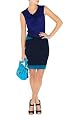 Jersey and Knit Bodycon Stripe Dress