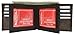 Marshal Dual Flap Mens Wallet W/Card Holder #1852