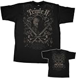 WWE Triple H HHH Hunter Shrine Black Mens T-shirt