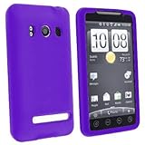 TsirTech Durable Soft Rubber Silicone Skin Cover Case - Purple for Sprint H ....