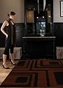 Velours Teppich Tempo braun 115x160 cm