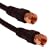 10 Metre Gold Plated F-Type Male to Male Satellite Coaxial Cable by Cable Mountain