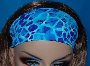 Dive Buddy Originals Adjustable Swimband, Sun Protection of Uv 50+, Water Reflections Pattern. Fully Adjustable with Loop of Bungee and Lock at The Back. Ideal for All Water Sports