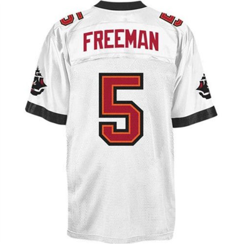 Tampa Bay Buccaneers #5 Freeman White Jerseys Authentic Football Jersey Size 48-56 (Please Select the Size When You Order, Can Do Drop Shipping)