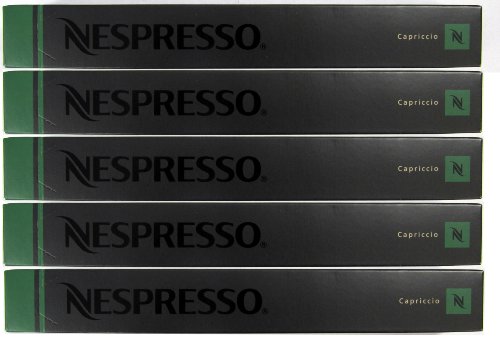 50 Nespresso Capsules Capriccio Coffee New