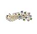 Jackie Fashion Women Lady Peacock Full Crystal Rhinestones Hairpin Hair Clip
