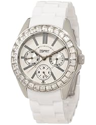 ESPRIT Womens ES105172006 Dolce Vita Plastic White Analog Watch