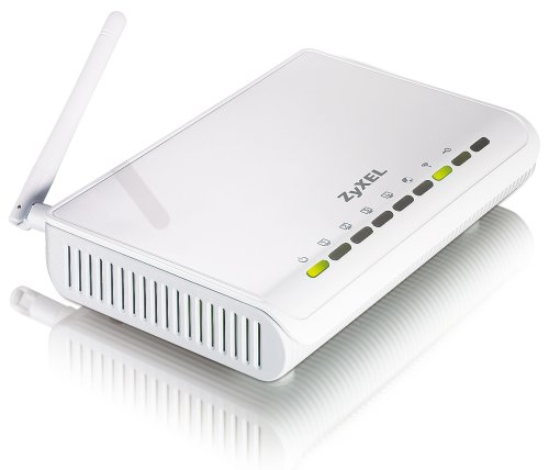 Zyxel NBG-334W Wlan Breitband Router mit Multimedia Bandbreiten-Management