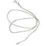 Snake Chain Necklace Sterling Silver 17.5 inches