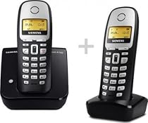 Siemens Gigaset A160 Duo, Schnurloses DECT-Telefon mit zus&auml;tzlichem Mobilteil
