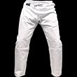 Judo / Jiu-Jitsu / Aikido Gi Shock Wave Pants - Drawstring Waist, White
