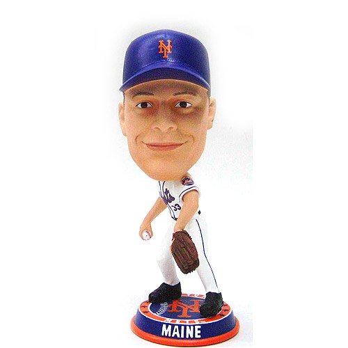 Buy NEW YORK METS JOHN MAINE OFFICIAL MLB BOBBLEHEAD BOBBLE by Forever Collectibles