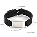 S.S (SportSpirit) Unisex Silicon Wrist Band Magnet Sports Bracelet