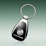Buick LaCrosse Black Tear Drop Key Chain