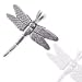 925 Sterling Silver Jewelry, Dashing Dragonfly Charm, Adjustable Fit, Plus Free Special Gift Pouch