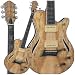 Michael Kelly Hybrid Special Electric Guitar, Spalted Maple