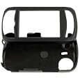 PCMICROSTORE Brand HTC Mogul XV6800 PPC6800 P4000 Black Rubberize Texture Snap-On Case Cover with Removable Swivel Belt Clip