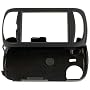 PCMICROSTORE Brand HTC Mogul XV6800 PPC6800 P4000 Black Rubberize Texture Snap-On Case Cover with Removable Swivel Belt Clip