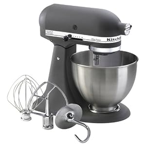 KitchenAid 4-1 2-Quart Ultra Power Stand Mixer, Grey by KitchenAid