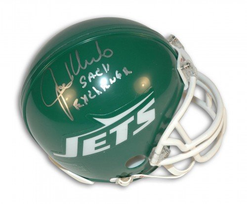Joe Klecko Autographed/Hand Signed New York Jets Mini Helmet Inscribed Sack Exchange