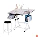 CNV Craft/Hobby/Drawing Table with Padded Stool