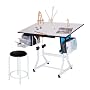 CNV Craft/Hobby/Drawing Table with Padded Stool