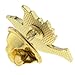 White Dove Gold Plated Lapel Pin