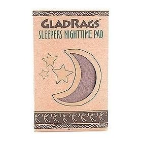 Glad Rags - Color Nighttime Pad 1-Pack - Color Organic Cotton Pads