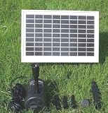 Solar Pump and Solar Panel Kit with 80" Head