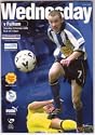 Sheffield Wednesday v Fulham Official Match Day Programme (Saturday 28th October 2000,)