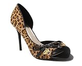 LEOPARD BOW CHARM HEEL