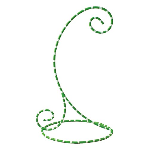 Ornament Stand Green and White