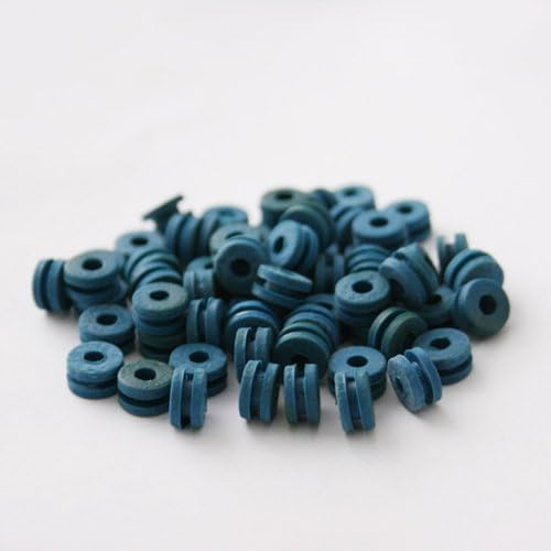 500 Pcs Blue Rubber Tattoo Gun Needle Machine A-bar Full Grommets Nipples Supplies