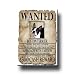 Boston Terrier Wanted Fridge Magnet