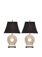 Safavieh Set Lámpara De Mesa 2 Uds. Stella