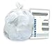 Jaguar Plastics RH3660H 55-Gallon 36-Inch by 60-Inch 13-Mic Natural HDPE Can Liner (Case of 200)